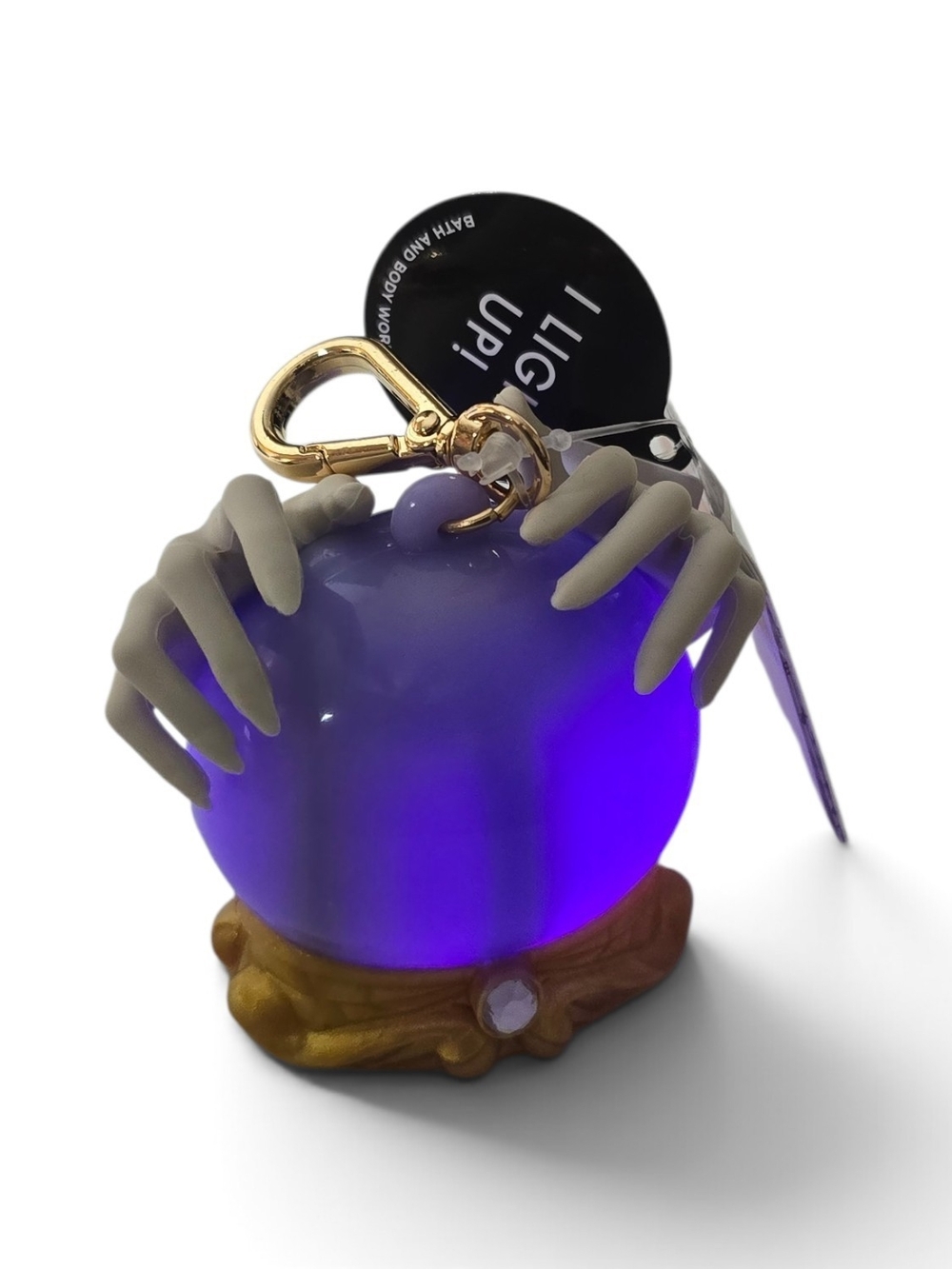 Bath & Body Works Light-Up Fortune Teller Crystal Ball PocketBac Holder NWT